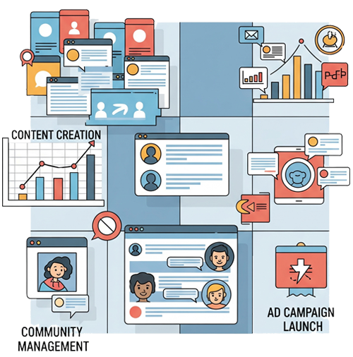 Servicios de SocialMedia